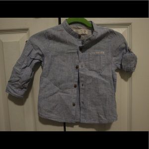 Zara Baby Boys Button Up Shirt